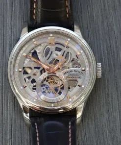 Armand Nicolet LS8 Skeleton Manual Winding LE 9620S-GL-P713GR2