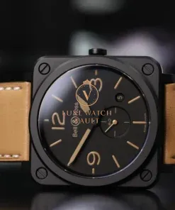 Alternative view of Bell & Ross BR-S Heritage Quartz 39mm BRS-HERI-CEM - 2016