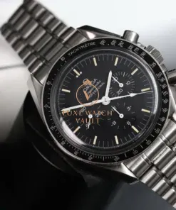 Alternative view of Omega Speedmaster Moonwatch 3592.50 'Hesalite Sandwich' - 1997