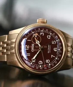 Alternative view of Oris Big Crown Pointer Date Bronze Bordeaux 40mm 01 754 7741 3168-07 8 20 01