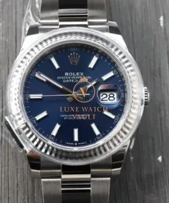 Rolex Datejust 41 DJ41 Blue Stick Oyster 126334 - Unworn