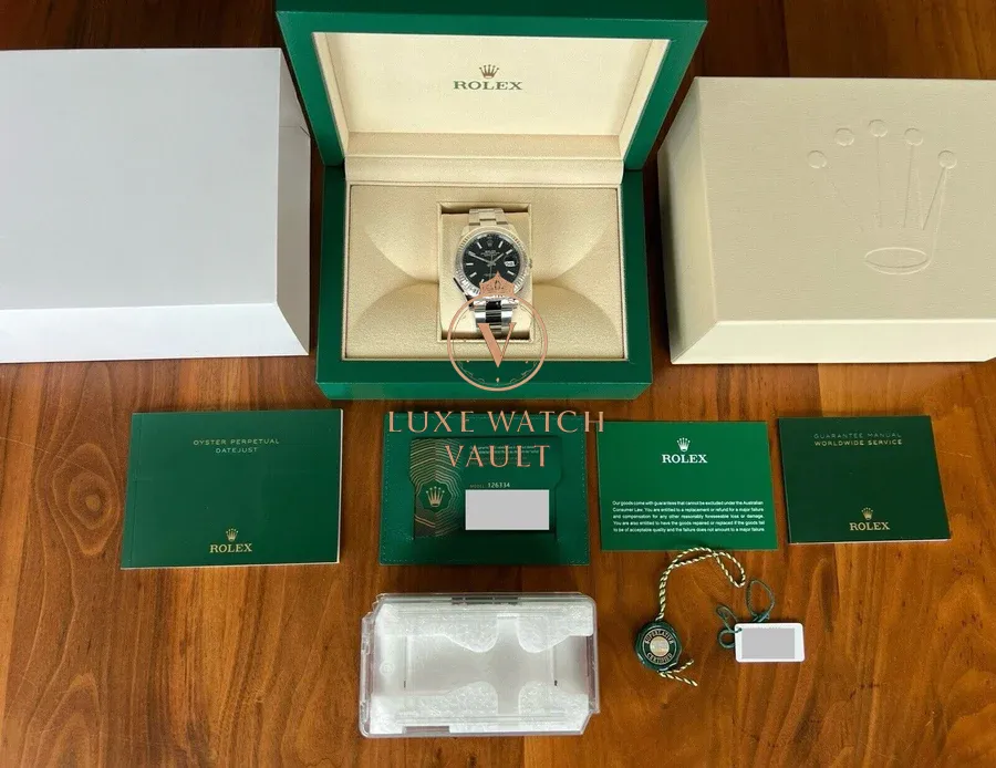 Rolex Datejust 41 DJ41 Blue Stick Oyster 126334 - Unworn - Image 11