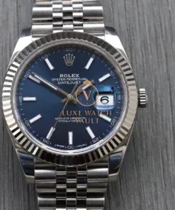 Rolex Datejust 41 DJ41 Blue Stick Jubilee 126334 - 2017