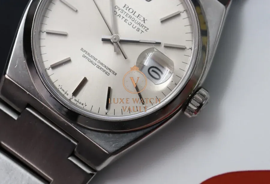 Rolex Datejust Oysterquartz 17000 R-Serial - Serviced with Box and Papers - Image 8