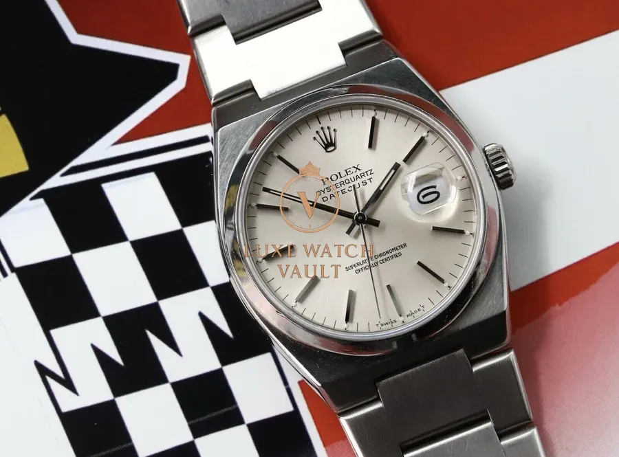 Rolex Datejust Oysterquartz 17000 R-Serial - Serviced with Box and Papers - Image 16