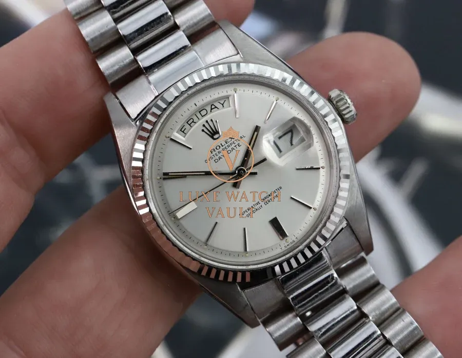 Rolex Day Date 1803 White Gold - 1969 - Image 4
