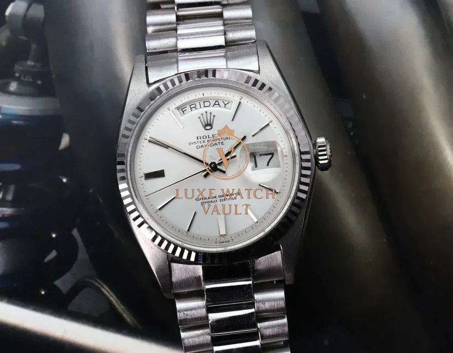 Rolex Day Date 1803 White Gold - 1969 - Image 7