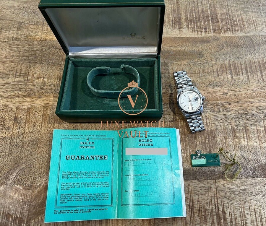 Rolex Day Date 1803 White Gold - 1969 - Image 19