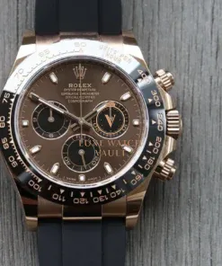 Rolex Daytona Everose Gold Oysterflex Chocolate Dial 116515LN - 2021