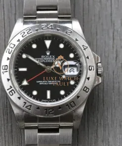 Rolex Explorer II 16570 Tritium Black Dial T Serial - 1996