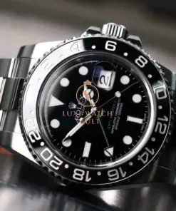 Alternative view of Rolex GMT Master II 116710LN V Serial – 2010