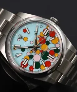 Alternative view of Rolex Oyster Perpetual 41 OP41 Celebration Dial 124300 - 2024
