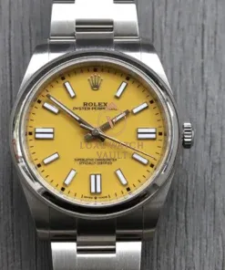 Rolex Oyster Perpetual 41 OP41 Yellow Dial 124300 - 2020