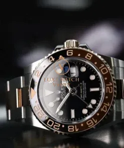 Alternative view of Rolex Oyster Perpetual GMT Master II Rootbeer 126711CHNR - 2022