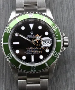 Rolex Submariner 16610LV Kermit ‘M’ Serial - 2008