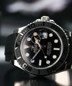 Alternative view of Rolex Yacht-Master 42 White Gold Oysterflex 226659 - 2022