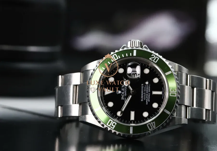 Rolex Submariner 'Kermit' F Serial 16610LV Collectors Set - 2004 - Image 2