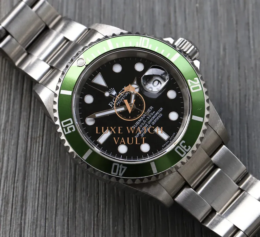 Rolex Submariner 'Kermit' F Serial 16610LV Collectors Set - 2004 - Image 8