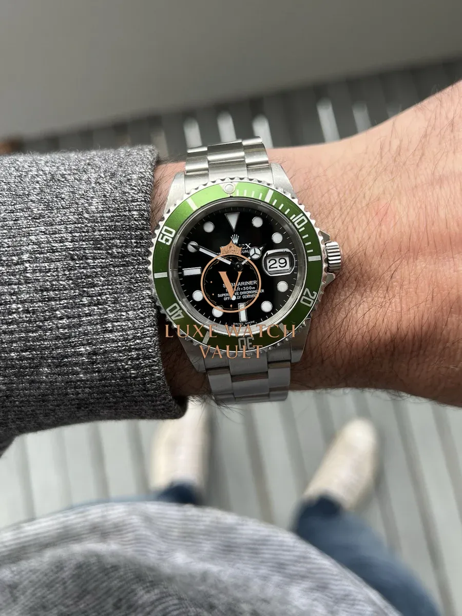 Rolex Submariner 'Kermit' F Serial 16610LV Collectors Set - 2004 - Image 17