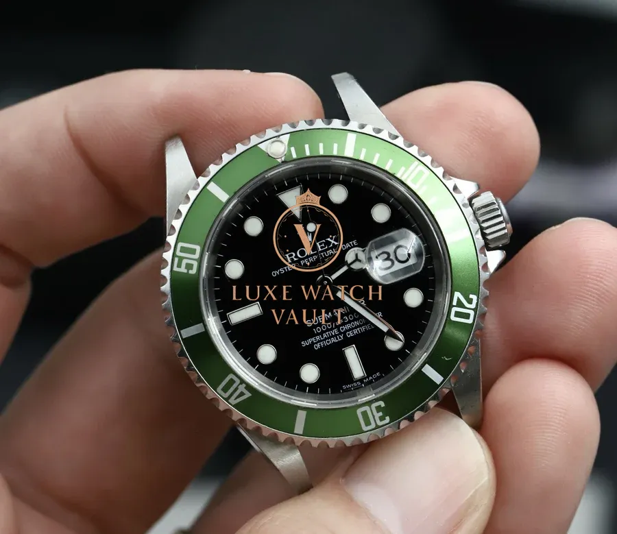 Rolex Submariner 'Kermit' F Serial 16610LV Collectors Set - 2004 - Image 15