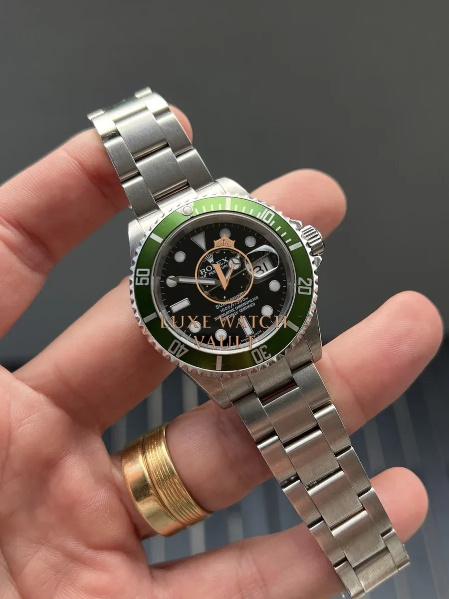 Rolex Submariner 'Kermit' F Serial 16610LV Collectors Set - 2004 - Image 16