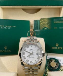 Datejust White Roman Dial 41mm - 2025