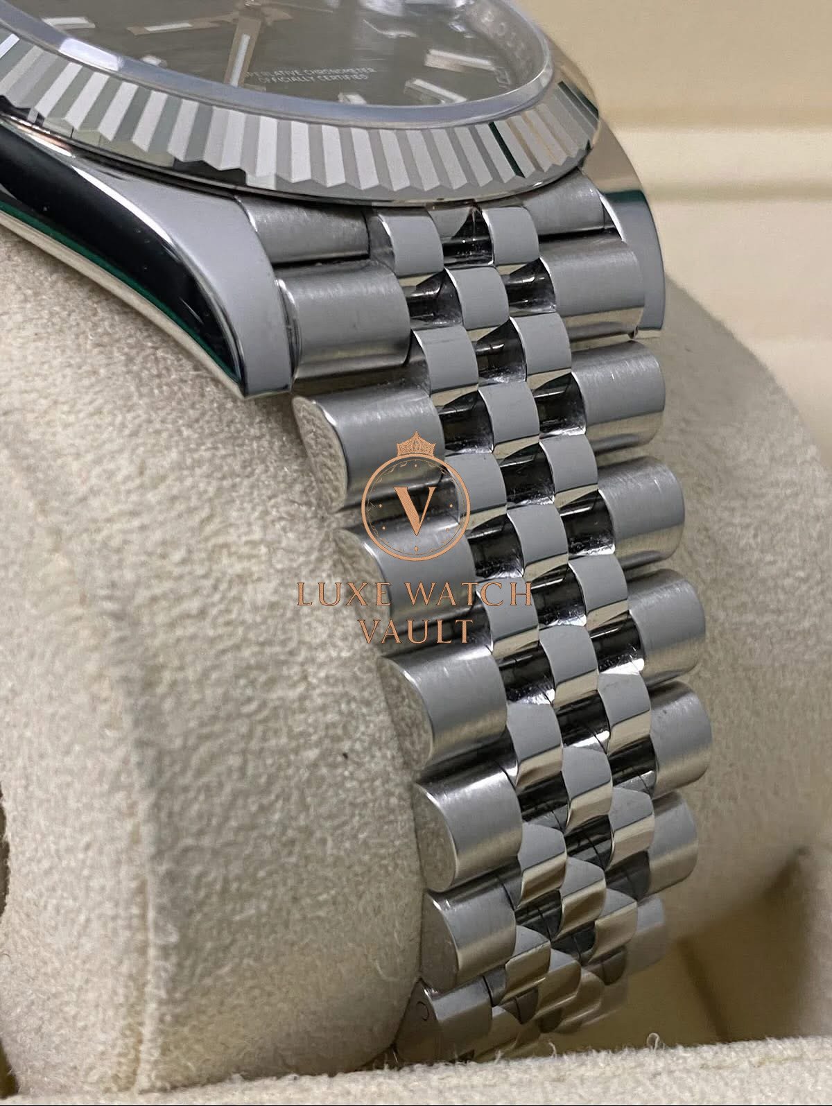 Datejust 41 Green Fluted Motif Dial 2023 - Image 8