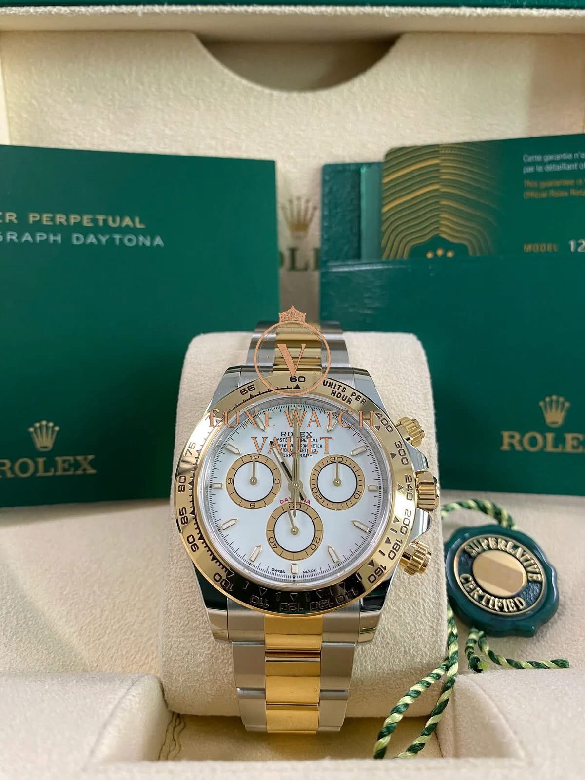 Yellow Gold Rolesor Cosmograph Daytona