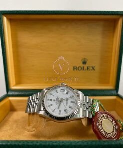 Alternative view of Steel Datejust 31 - 1998 - White Roman Dial
