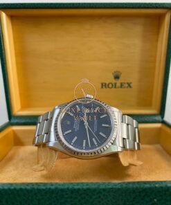 Steel Datejust 36 - 1987 - Blue Dial - Oyster Bracelet
