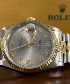 Rolex Steel & Yellow Gold Datejust 36 Rhodium Roman Dial