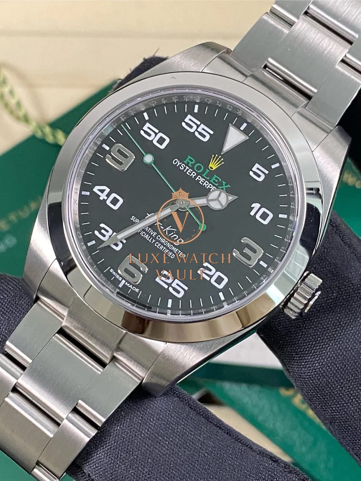 Rolex Air-King 40mm black dial - Image 5