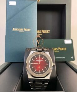 Audemars Piguet Royal Jumbo Extra Thin Burgundy