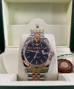 Rolex Datejust TurnO Graph  Z serial  Black Dial