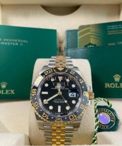 Rolex Yellow Gold Rolesor GMT-Master II